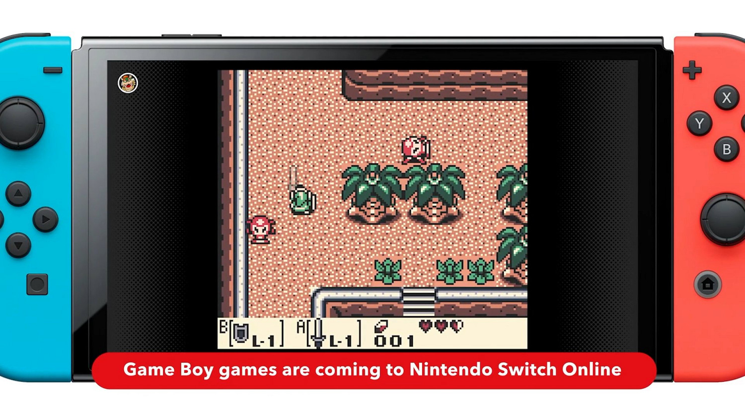 任天堂直面會：GB與GBA遊戲今日加入NS會員服務！