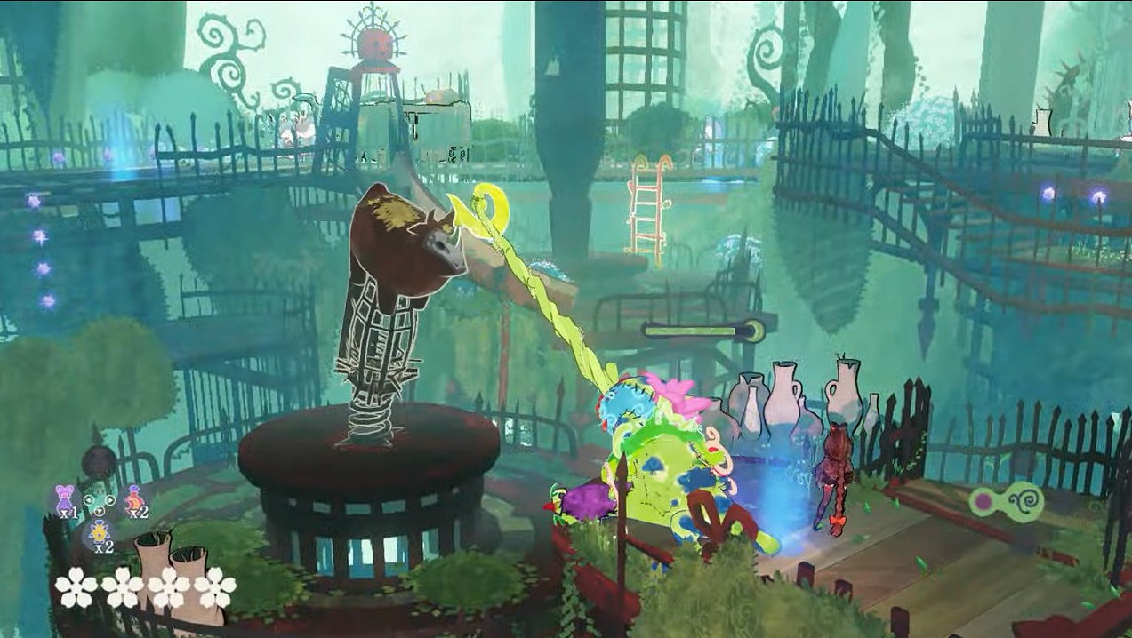 任天堂直面會：《貝姐起源瑟雷莎與失落惡魔》新預告