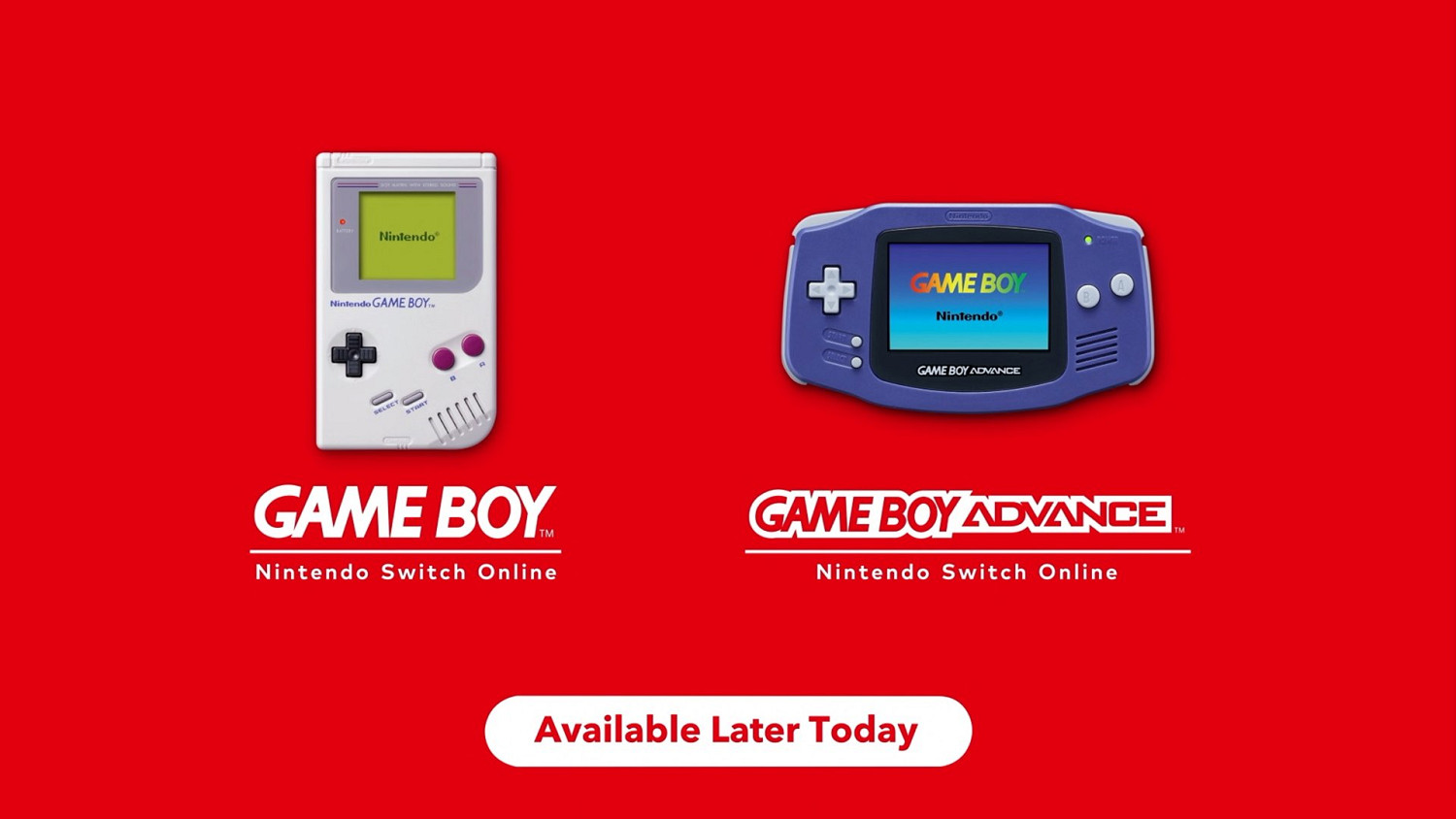 任天堂直面會：GB與GBA遊戲今日加入NS會員服務！