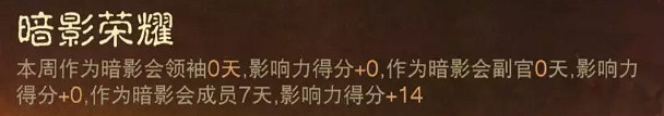 《暗黑破壞神:永生不朽》榮耀機制攻略 暗影會榮耀機制詳解 《暗黑破壞神:永生不朽》榮耀機制攻略 暗影會榮耀機制詳解