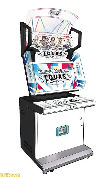 《imas》系列新作定製街機遊戲《偶像大師TOURS》公布