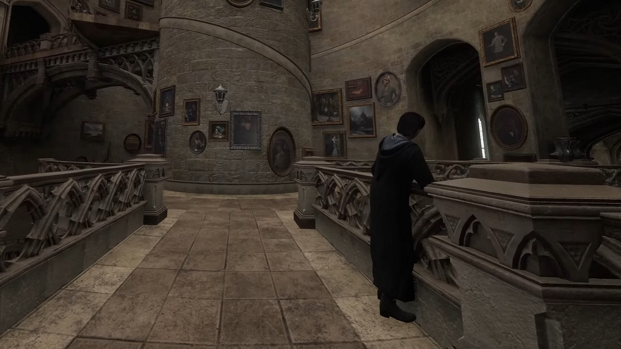 《霍格華茲之遺》VR Mod製作中！第一視角探索學院！