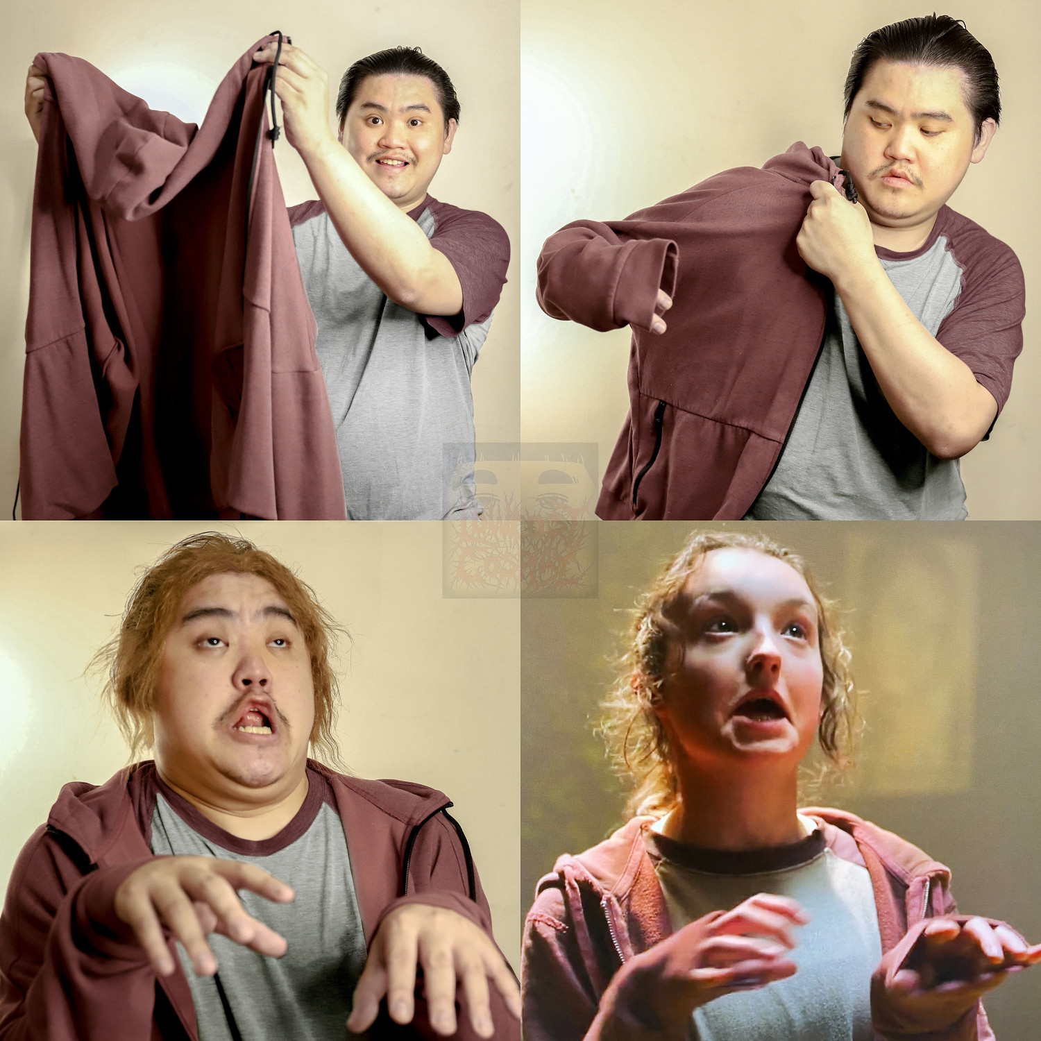 緊抓熱點！泰國低成本COS小哥下血本：頭髮眉毛都沒了