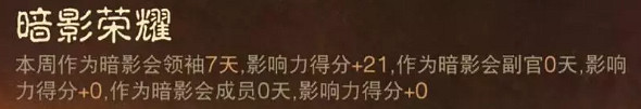 《暗黑破壞神:永生不朽》榮耀機制攻略 暗影會榮耀機制詳解 《暗黑破壞神:永生不朽》榮耀機制攻略 暗影會榮耀機制詳解
