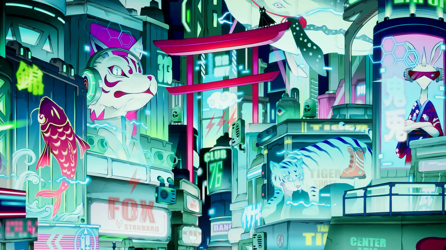 集英遊戲賽博浮世繪風獨立遊戲《浮世》Steam頁面上線