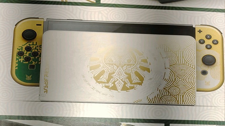 《薩爾達傳說：王國之淚》限定Switch OLED主機或真實存在 收藏版提供印證