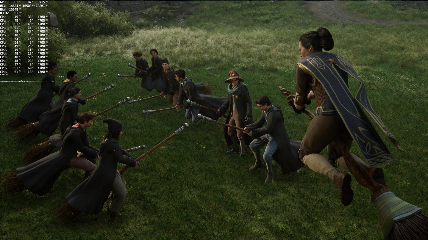 外媒評測《霍格華茲之遺》畫質:PC遊戲畫面的極限! 外媒評測《霍格華茲之遺》畫質:PC遊戲畫面的極限!