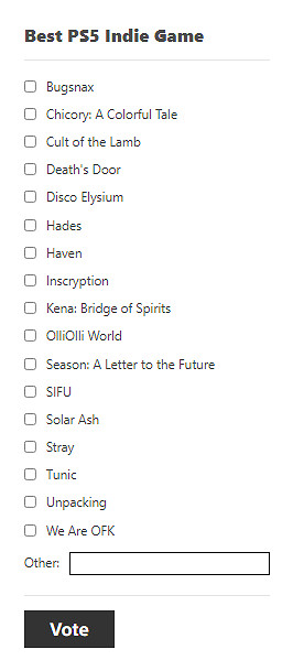 最出色PS5遊戲投票:最佳畫面展示,最佳手把體驗! 最出色PS5遊戲投票:最佳畫面展示,最佳手把體驗!