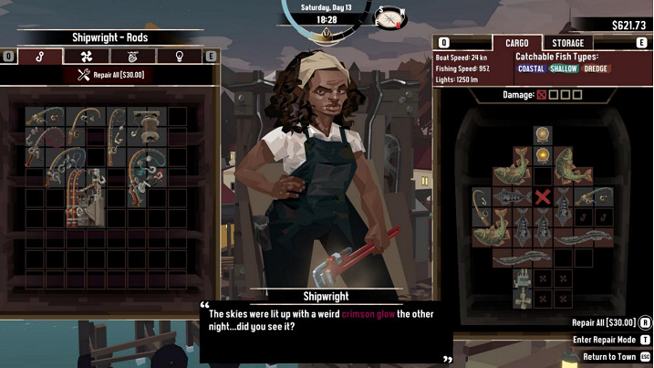 黑暗釣魚冒險遊戲《DREDGE》將於今年4月27日在PS與NS揚帆啟航! 黑暗釣魚冒險遊戲《DREDGE》將於今年4月27日在PS與NS揚帆啟航!