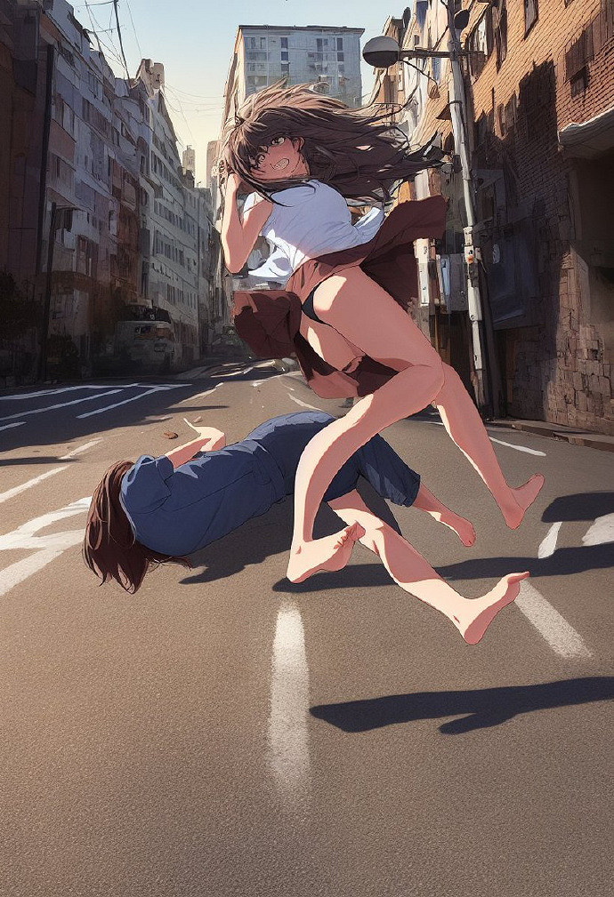 薩菲羅斯蜜汁躺槍 AI作畫無法繪製摔跤動作缺陷被曝光 薩菲羅斯蜜汁躺槍 AI作畫無法繪製摔跤動作缺陷被曝光