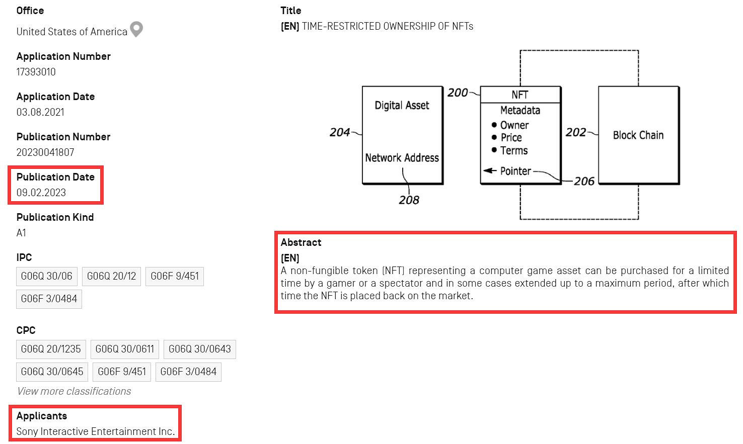 索尼要擁抱NFT?玩家發現2項新申請的NFT相關專利! 索尼要擁抱NFT?玩家發現2項新申請的NFT相關專利!