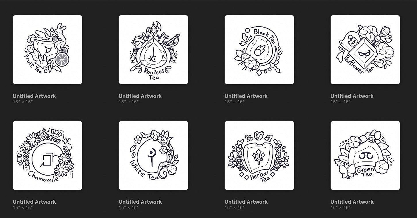 光之戰士廚力大放出 精心繪製《FF14》職業水晶紋章