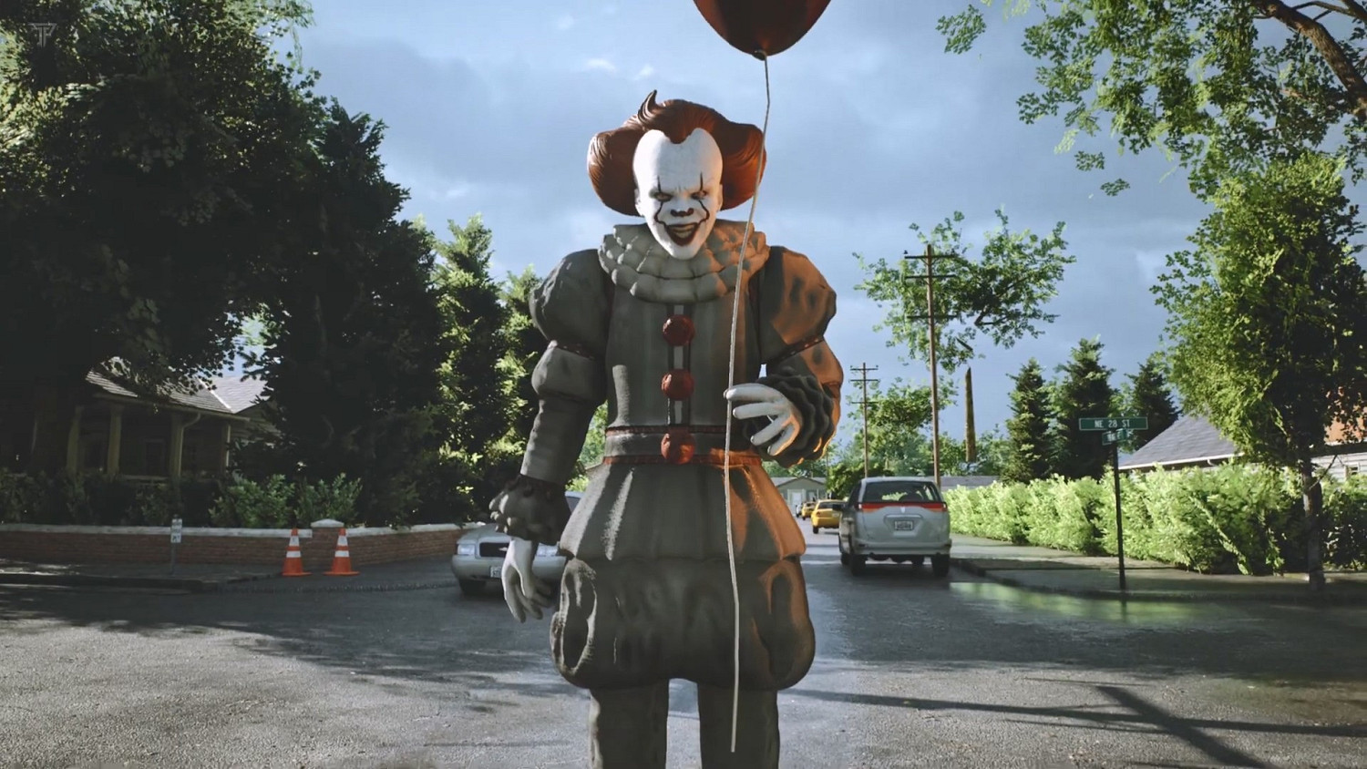 粉絲自製虛幻5《小醜回魂》概念片 恐怖小醜如影隨形 粉絲自製虛幻5《小醜回魂》概念片 恐怖小醜如影隨形