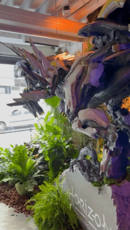 《地平線:西域禁地》主題咖啡店 仿佛置身於遊戲世界 《地平線:西域禁地》主題咖啡店 仿佛置身於遊戲世界