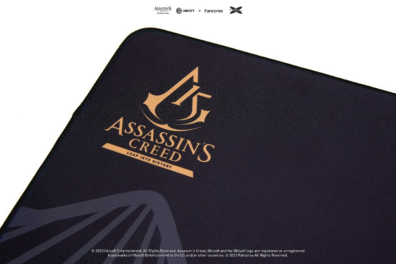 刺客教條周邊新品上市:Fancores x X-RayPad聯名滑鼠墊