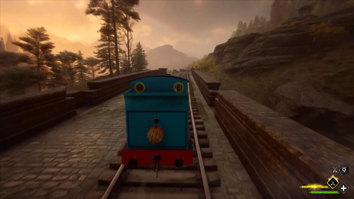 《霍格華茲之遺》惡搞MOD:湯瑪士小火車替換飛行掃帚 《霍格華茲之遺》惡搞MOD:湯瑪士小火車替換飛行掃帚