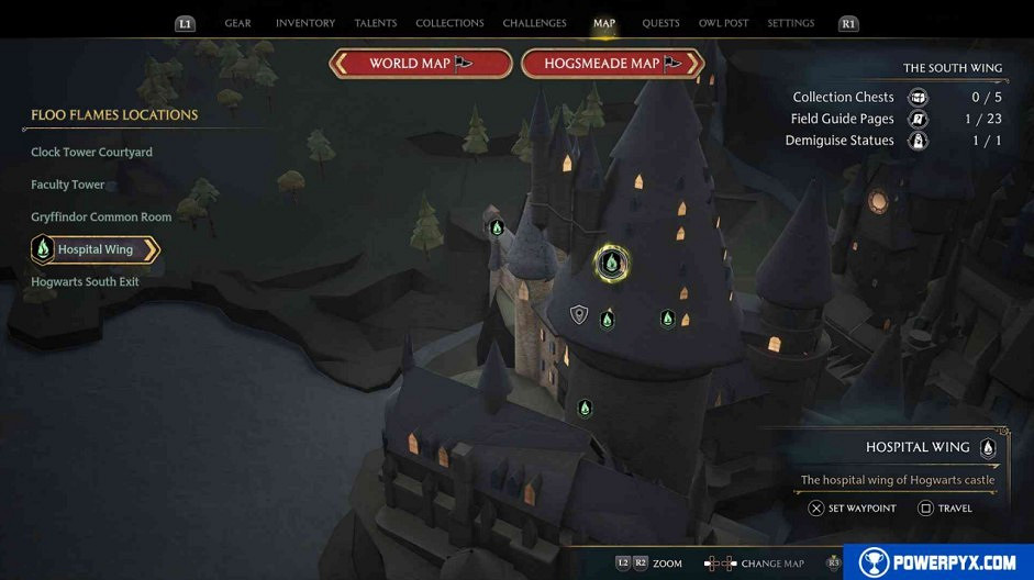 《霍格華茲的傳承》飛路之焰傳送點在哪?飛路之焰位置地圖匯總 《霍格華茲的傳承》飛路之焰傳送點在哪?飛路之焰位置地圖匯總