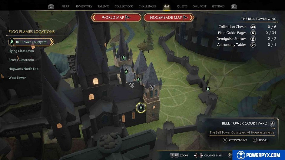 《霍格華茲的傳承》飛路之焰傳送點在哪?飛路之焰位置地圖匯總 《霍格華茲的傳承》飛路之焰傳送點在哪?飛路之焰位置地圖匯總