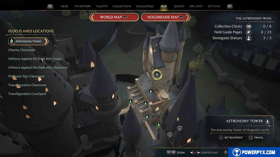 《霍格華茲的傳承》飛路之焰傳送點在哪?飛路之焰位置地圖匯總 《霍格華茲的傳承》飛路之焰傳送點在哪?飛路之焰位置地圖匯總