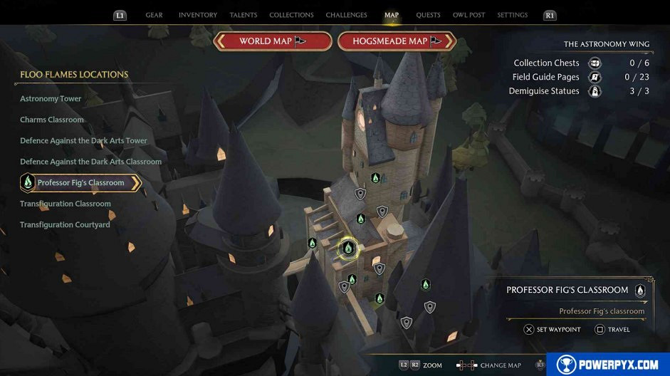 《霍格華茲的傳承》飛路之焰傳送點在哪?飛路之焰位置地圖匯總 《霍格華茲的傳承》飛路之焰傳送點在哪?飛路之焰位置地圖匯總