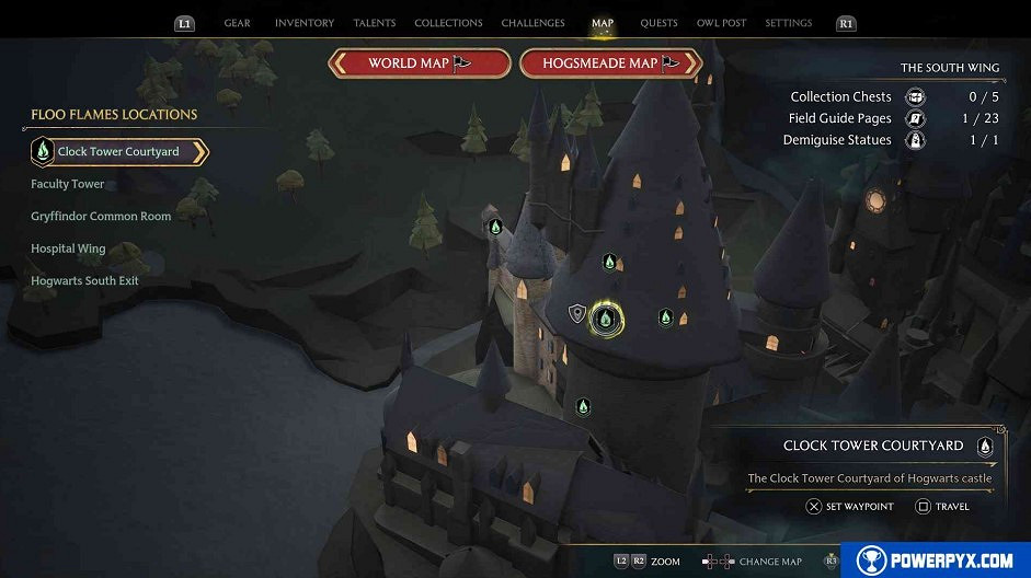 《霍格華茲的傳承》飛路之焰傳送點在哪?飛路之焰位置地圖匯總 《霍格華茲的傳承》飛路之焰傳送點在哪?飛路之焰位置地圖匯總