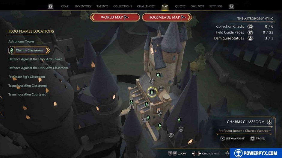 《霍格華茲的傳承》飛路之焰傳送點在哪?飛路之焰位置地圖匯總 《霍格華茲的傳承》飛路之焰傳送點在哪?飛路之焰位置地圖匯總