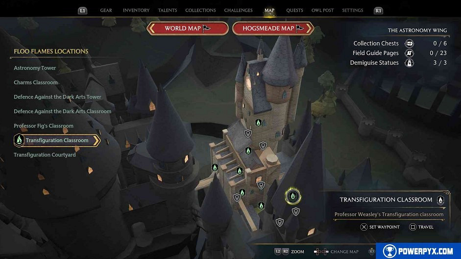 《霍格華茲的傳承》飛路之焰傳送點在哪?飛路之焰位置地圖匯總 《霍格華茲的傳承》飛路之焰傳送點在哪?飛路之焰位置地圖匯總