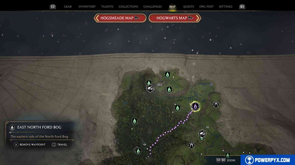 《霍格華茲的傳承》飛路之焰傳送點在哪？飛路之焰位置地圖匯總