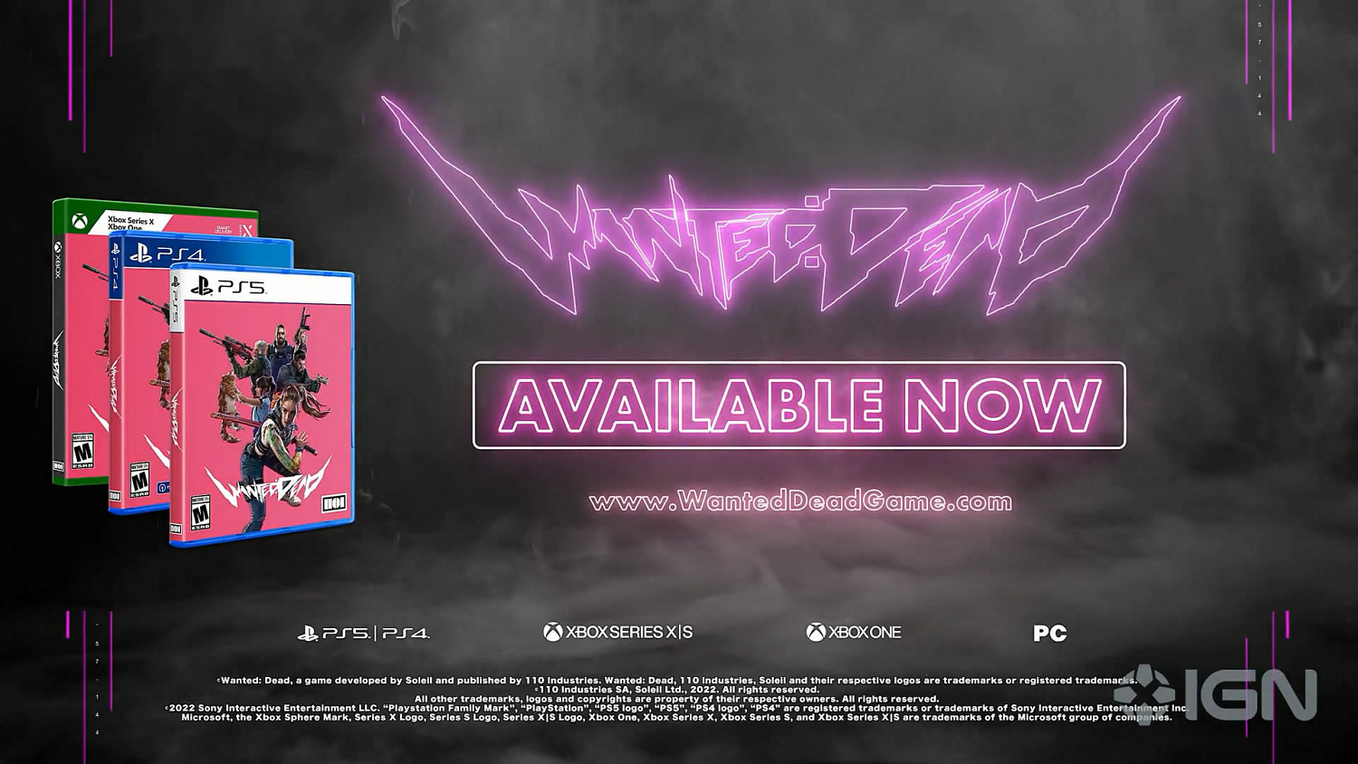 暴力動作遊戲《Wanted: Dead》今日發售!新預告公布 暴力動作遊戲《Wanted: Dead》今日發售!新預告公布
