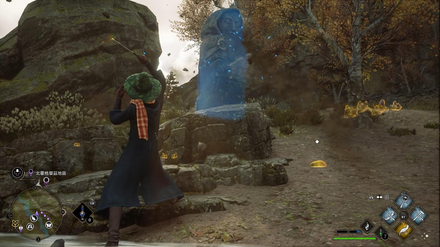 《霍格華茲的傳承》破損石像解謎怎麽玩？破損石像解謎玩法介紹