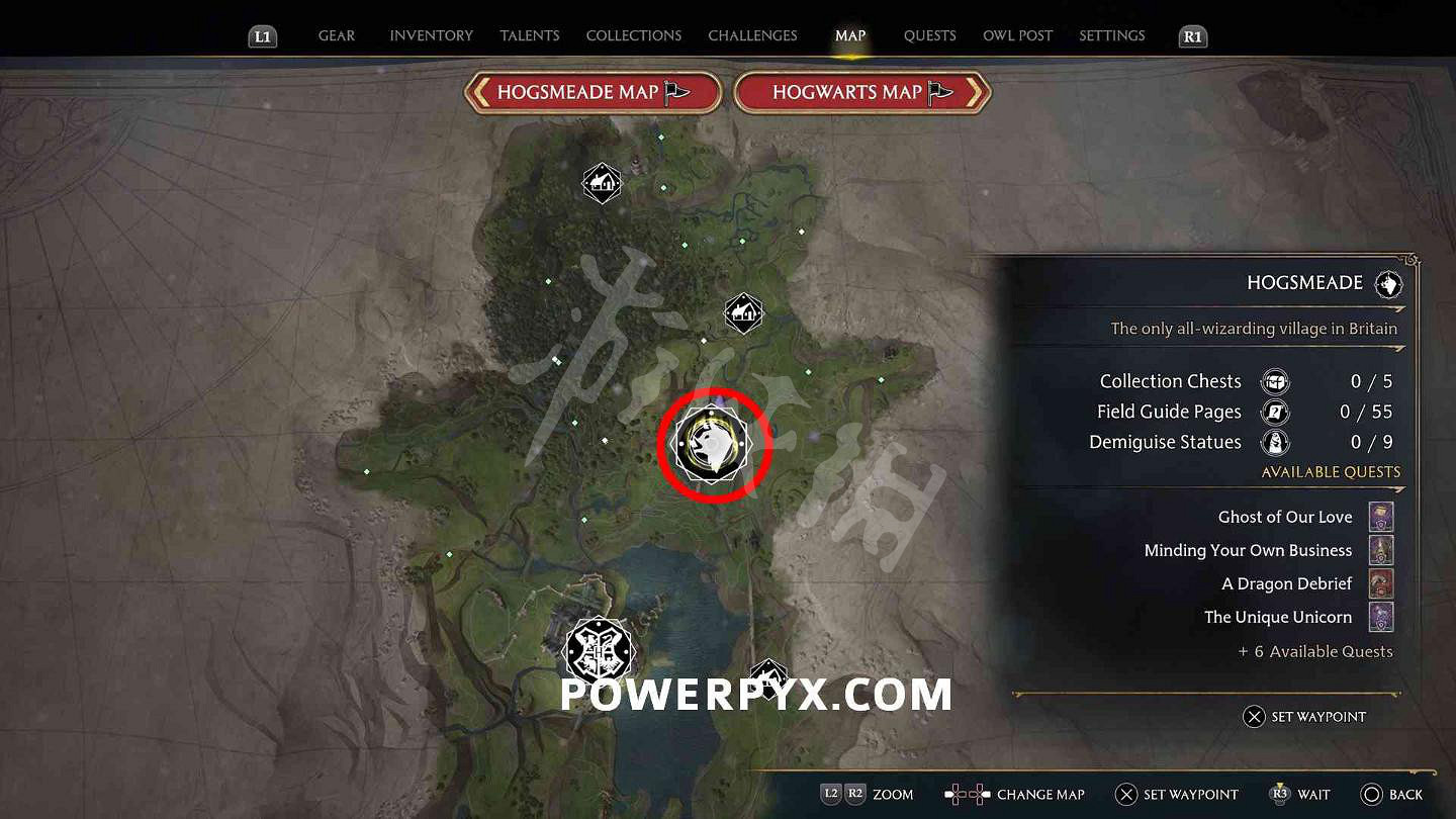 《霍格華茲的傳承》茱萸和毒菇在哪？茱萸和毒菇位置一覽