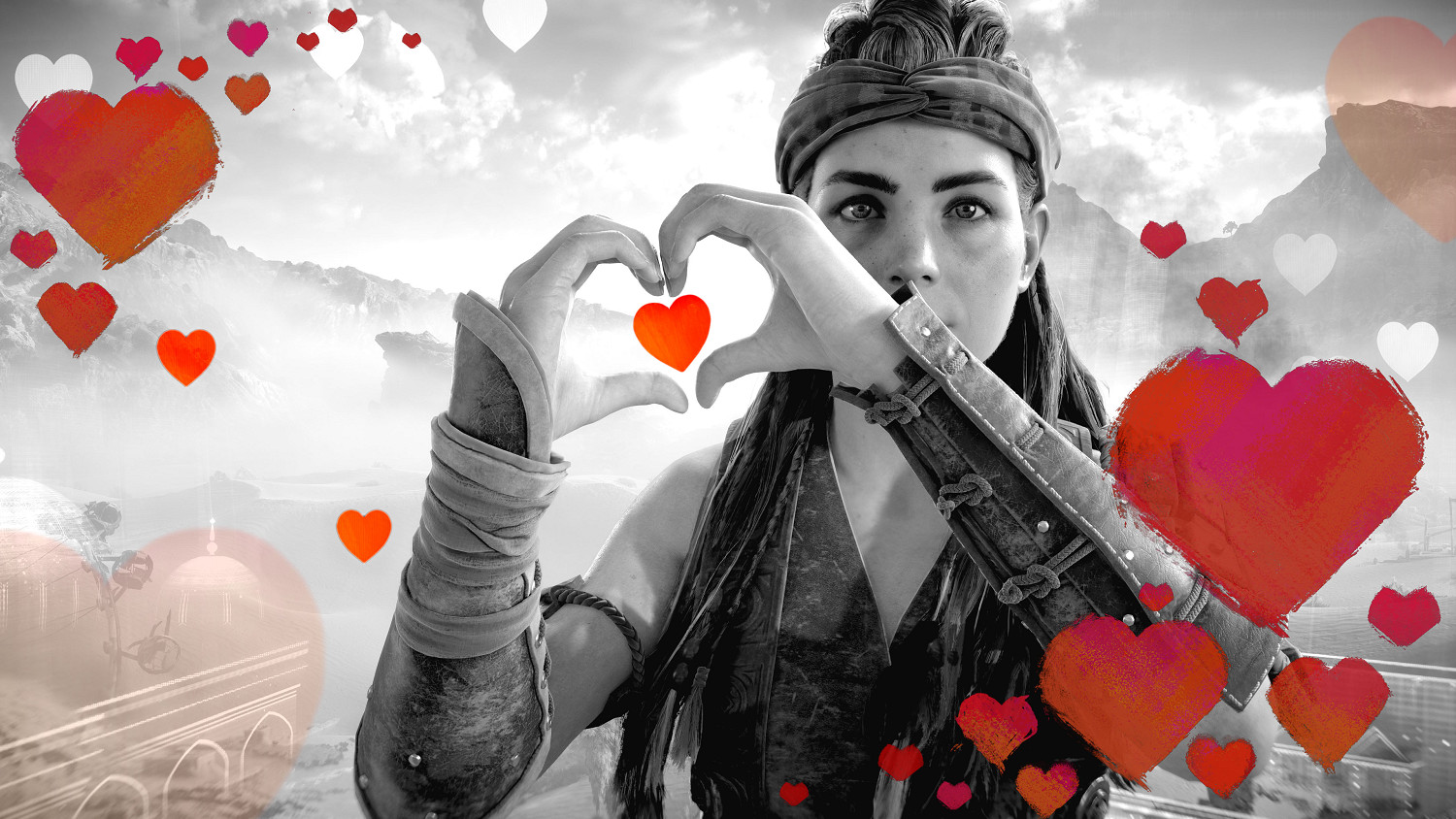 情人節快樂!《地平線:西域禁地》美女姐姐送來祝福 情人節快樂!《地平線:西域禁地》美女姐姐送來祝福