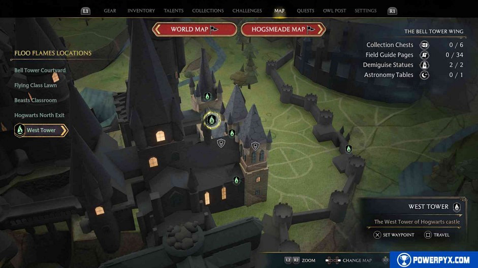 《霍格華茲的傳承》飛路之焰傳送點在哪?飛路之焰位置地圖匯總 《霍格華茲的傳承》飛路之焰傳送點在哪?飛路之焰位置地圖匯總