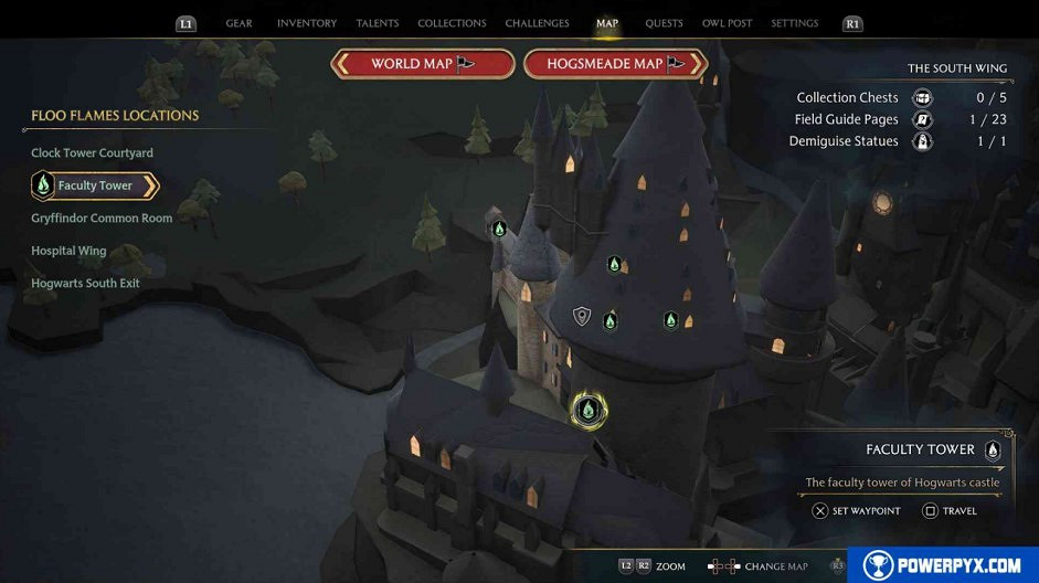 《霍格華茲的傳承》飛路之焰傳送點在哪?飛路之焰位置地圖匯總 《霍格華茲的傳承》飛路之焰傳送點在哪?飛路之焰位置地圖匯總