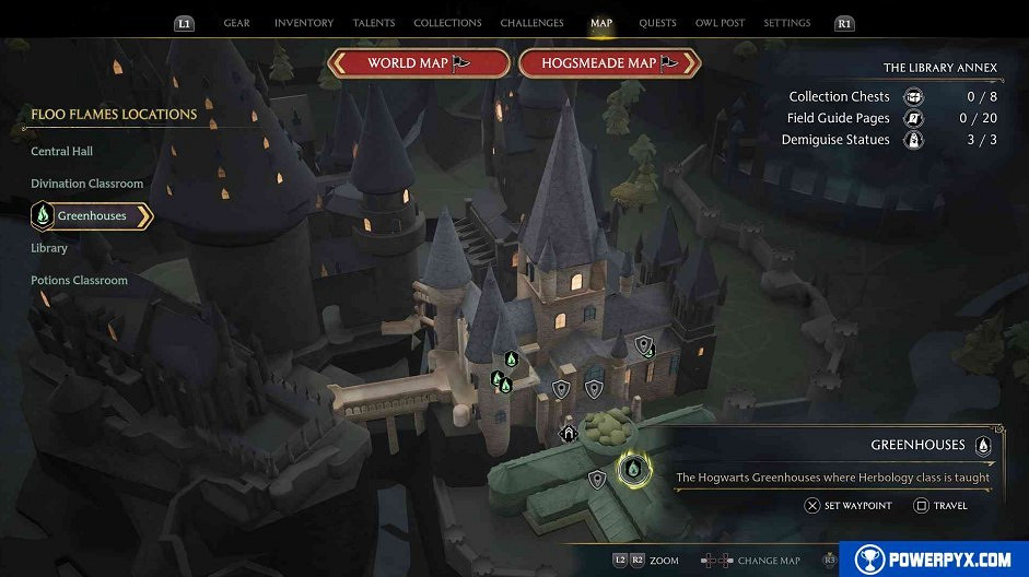 《霍格華茲的傳承》飛路之焰傳送點在哪?飛路之焰位置地圖匯總 《霍格華茲的傳承》飛路之焰傳送點在哪?飛路之焰位置地圖匯總