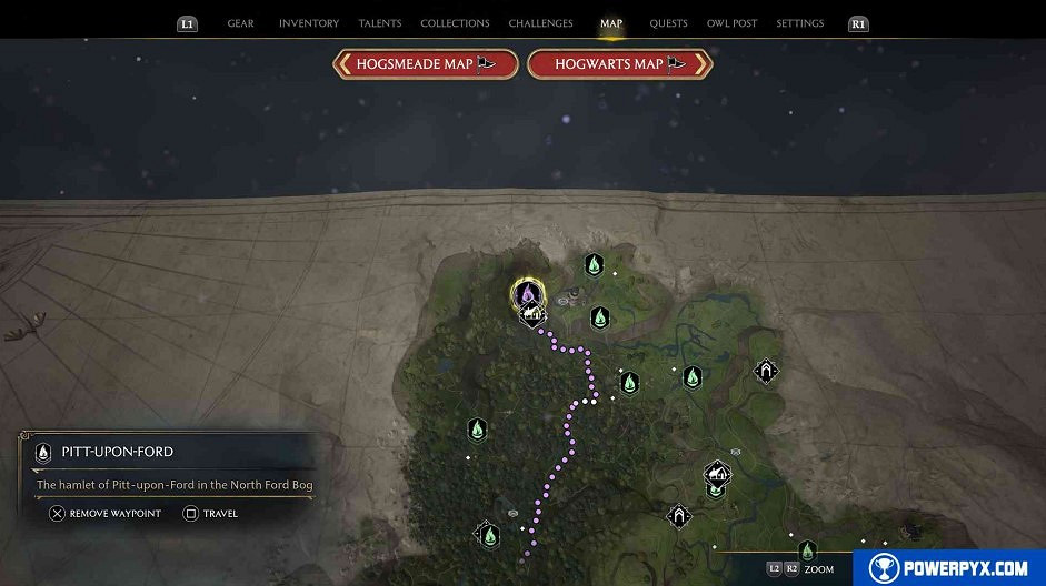 《霍格華茲的傳承》飛路之焰傳送點在哪？飛路之焰位置地圖匯總