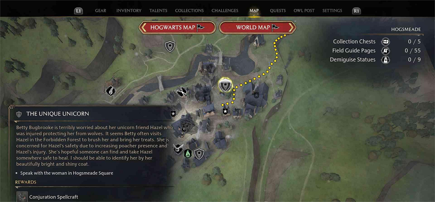 《霍格華茲的傳承》獨角獸在哪?獨角獸位置分享 《霍格華茲的傳承》獨角獸在哪?獨角獸位置分享