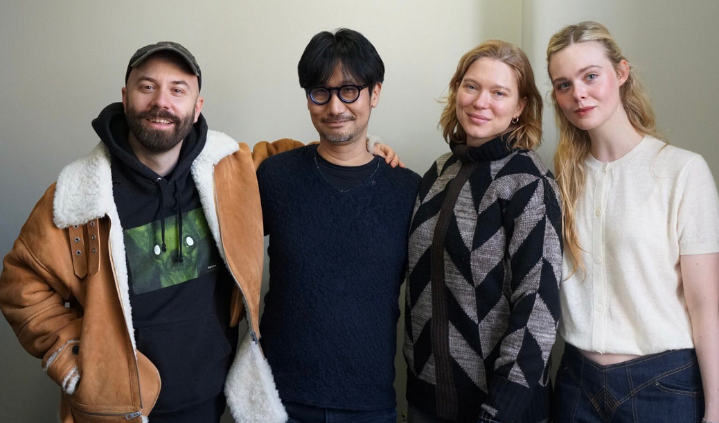 左擁右抱！小島秀夫曬與《死亡擱淺2》兩位女主合影