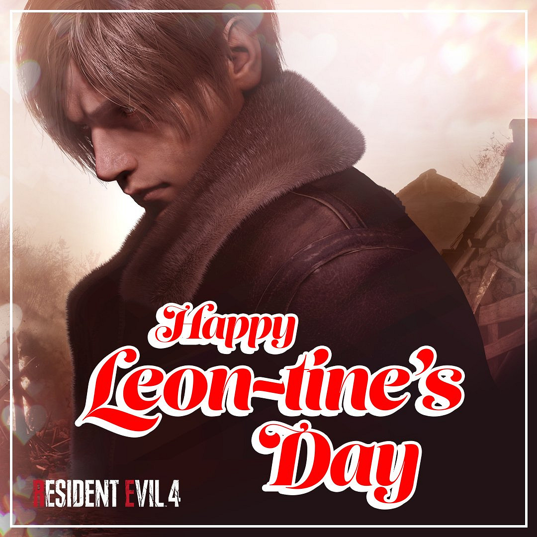 《惡靈古堡4》情人節賀圖 電鋸哥：我的眼裡只有你