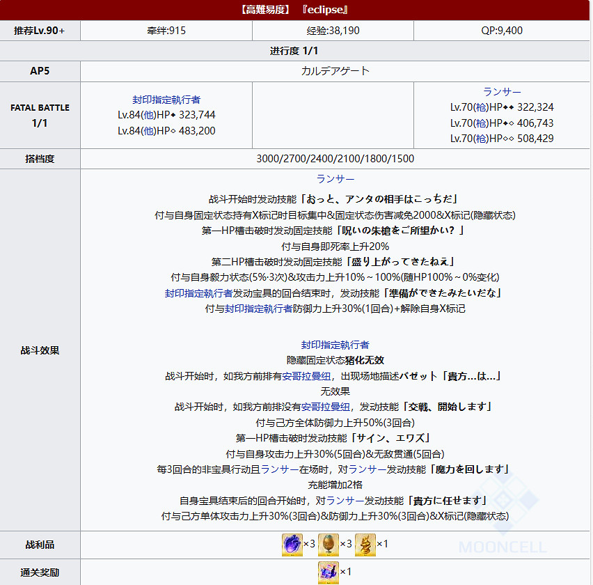 《FGO》情人節高難2023怎麽打 情人節高難本eclipse攻略