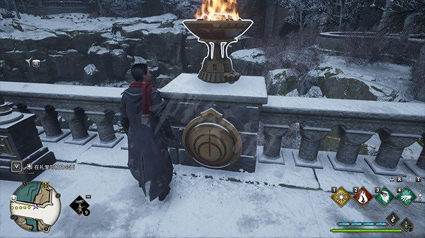 《霍格華茲的傳承》學院大橋火盆解密怎麽做？學院大橋火盆解密解法