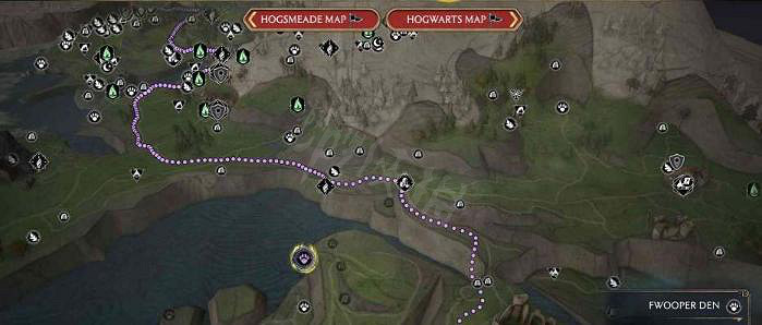 《霍格華茲的傳承》惡婆鳥巢穴在哪?惡婆鳥巢穴位置介紹 《霍格華茲的傳承》惡婆鳥巢穴在哪?惡婆鳥巢穴位置介紹