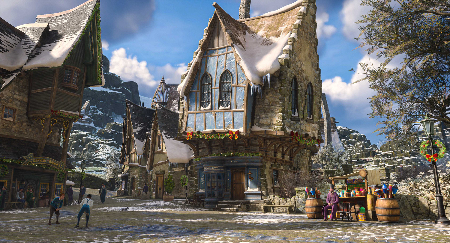 極致美術拯救畫質 《霍格華茲之遺》場景設計實機截圖 極致美術拯救畫質 《霍格華茲之遺》場景設計實機截圖