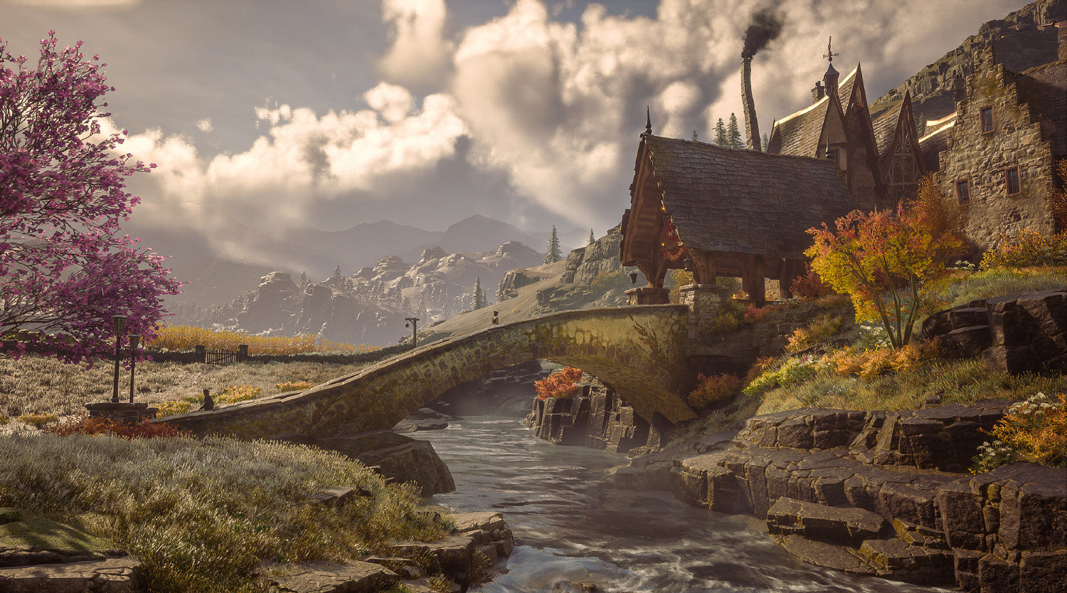 極致美術拯救畫質 《霍格華茲之遺》場景設計實機截圖 極致美術拯救畫質 《霍格華茲之遺》場景設計實機截圖