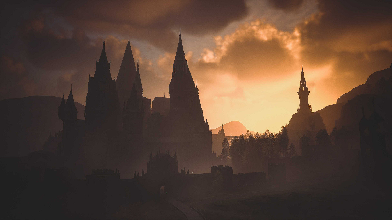 極致美術拯救畫質 《霍格華茲之遺》場景設計實機截圖 極致美術拯救畫質 《霍格華茲之遺》場景設計實機截圖