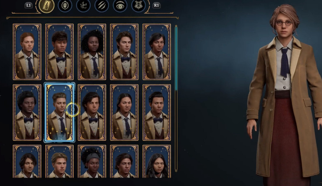 《霍格華茲的傳承》捏臉資料教授女兒 教授女兒怎麽捏？