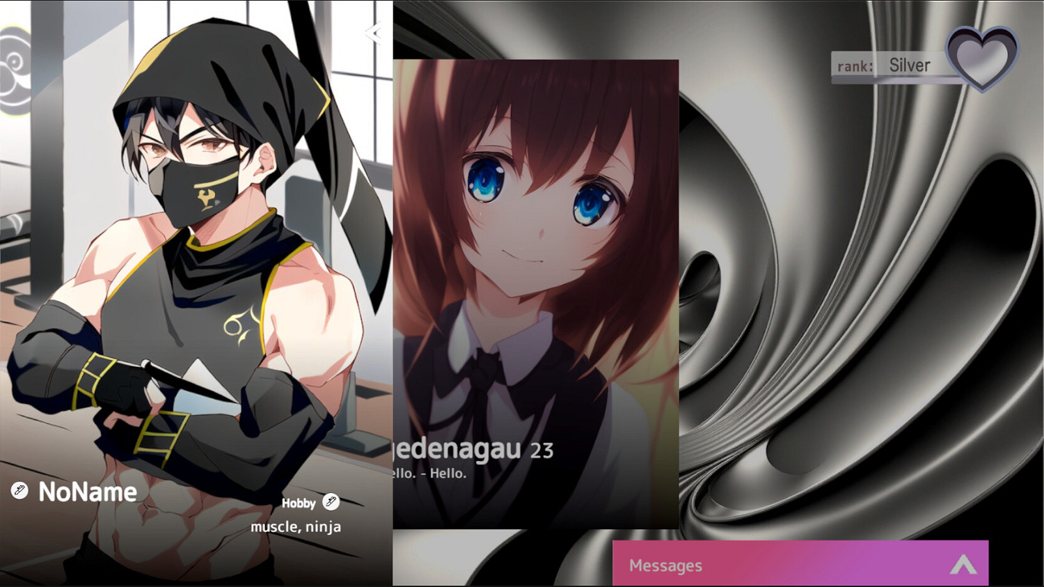 與AI生成的少女或者火車頭戀愛！《AInder》 上架Steam