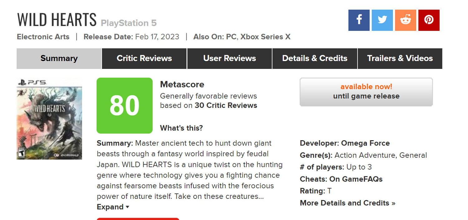 《狂野之心》Steam多半差評 普遍反應優化太差