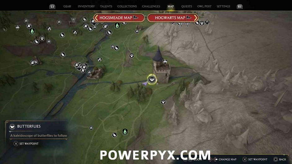 《霍格華茲的傳承》蝴蝶位置大全 蝴蝶寶箱位置在哪？