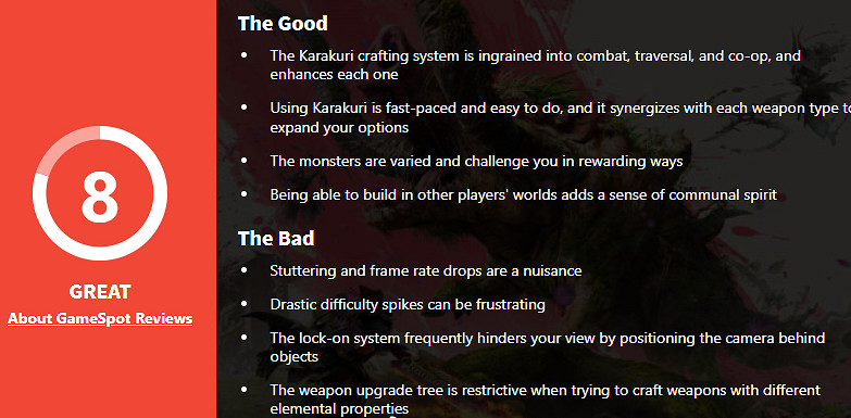 強強聯手怪獵挑戰者《狂野之心》GameSpot 8分好評 強強聯手怪獵挑戰者《狂野之心》GameSpot 8分好評